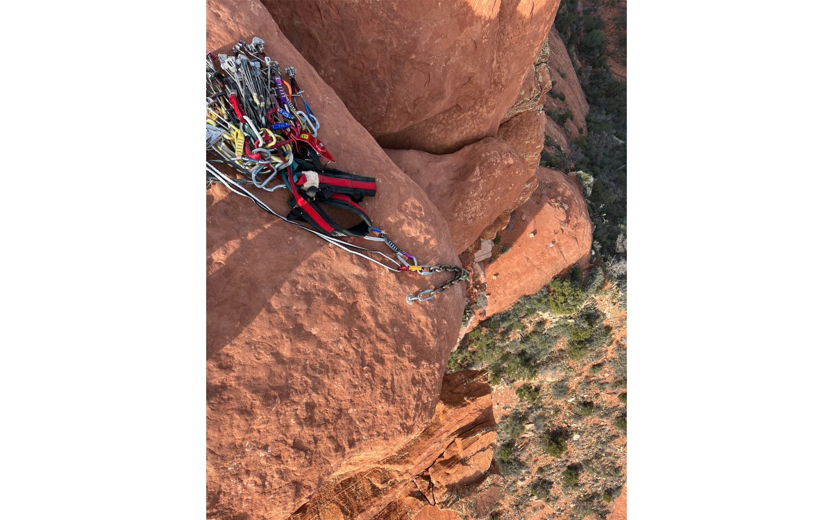 Heli Trooper Frees Stuck Climber with Dish Soap