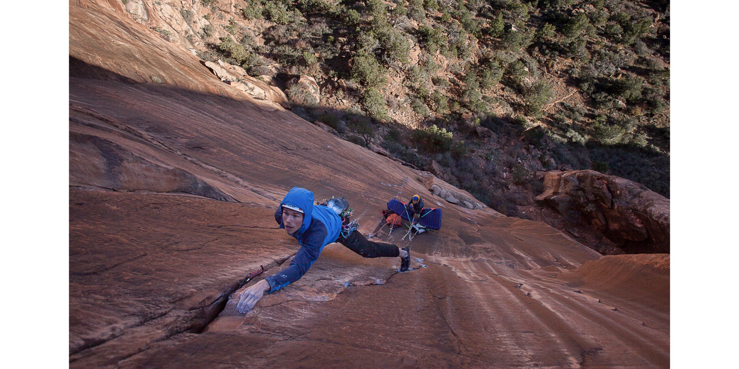 Crack in the Cosmic Egg Free Climb Zion - Climbing