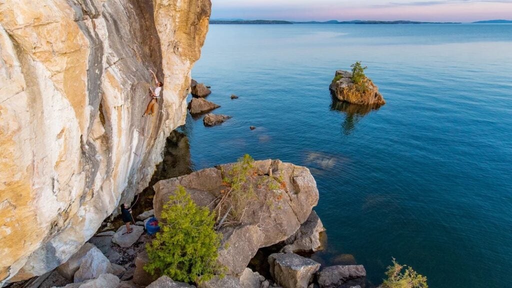 Hard Limestone Sport Climbing in… Vermont? - Climbing