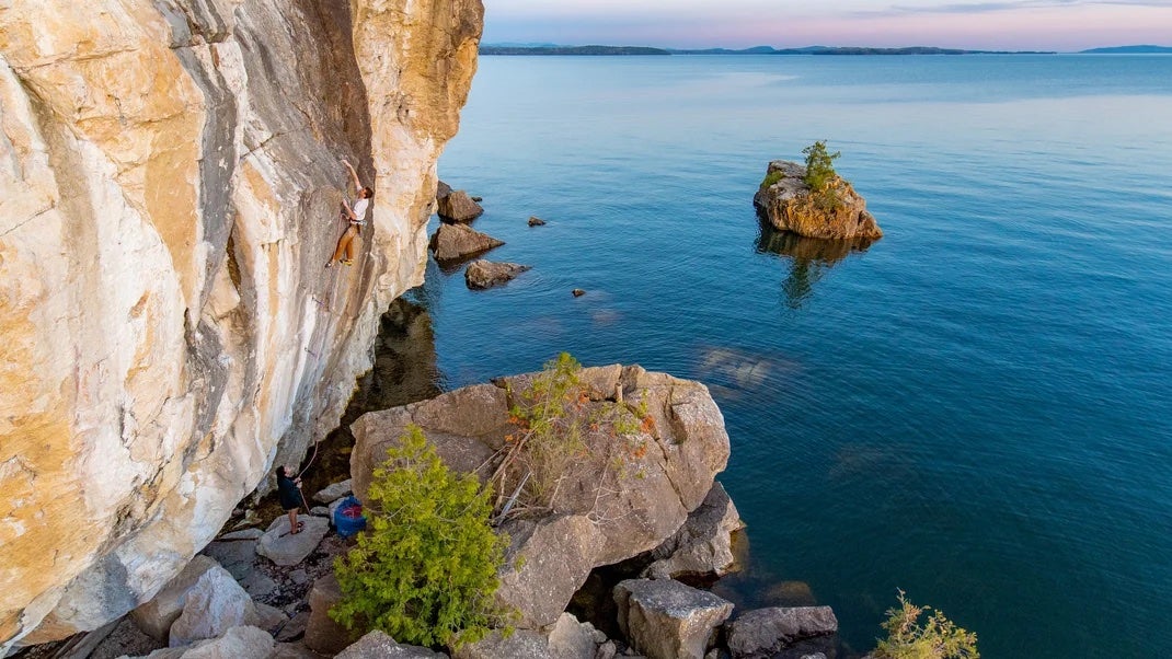 Hard Limestone Sport Climbing in… Vermont? - Climbing