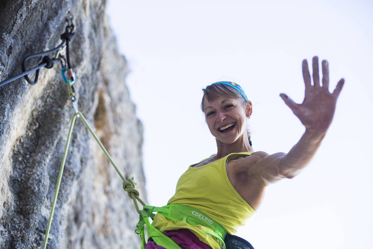 Angy Eiter climbing "Planta de Shiva" 9b. Villanueva del Rosario (Spain) 25-10-2017.