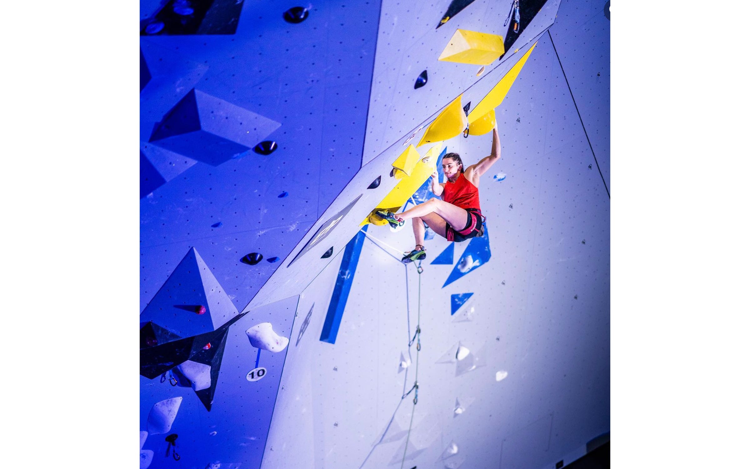 Veteran climber and Olympian Kyra Condie digs deep to earn a spot on the Combined Team.