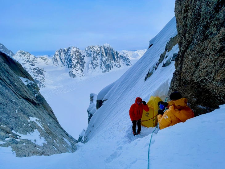 First Ascent of Alpine Climb on Mt. Dickey, Alaska Climbing