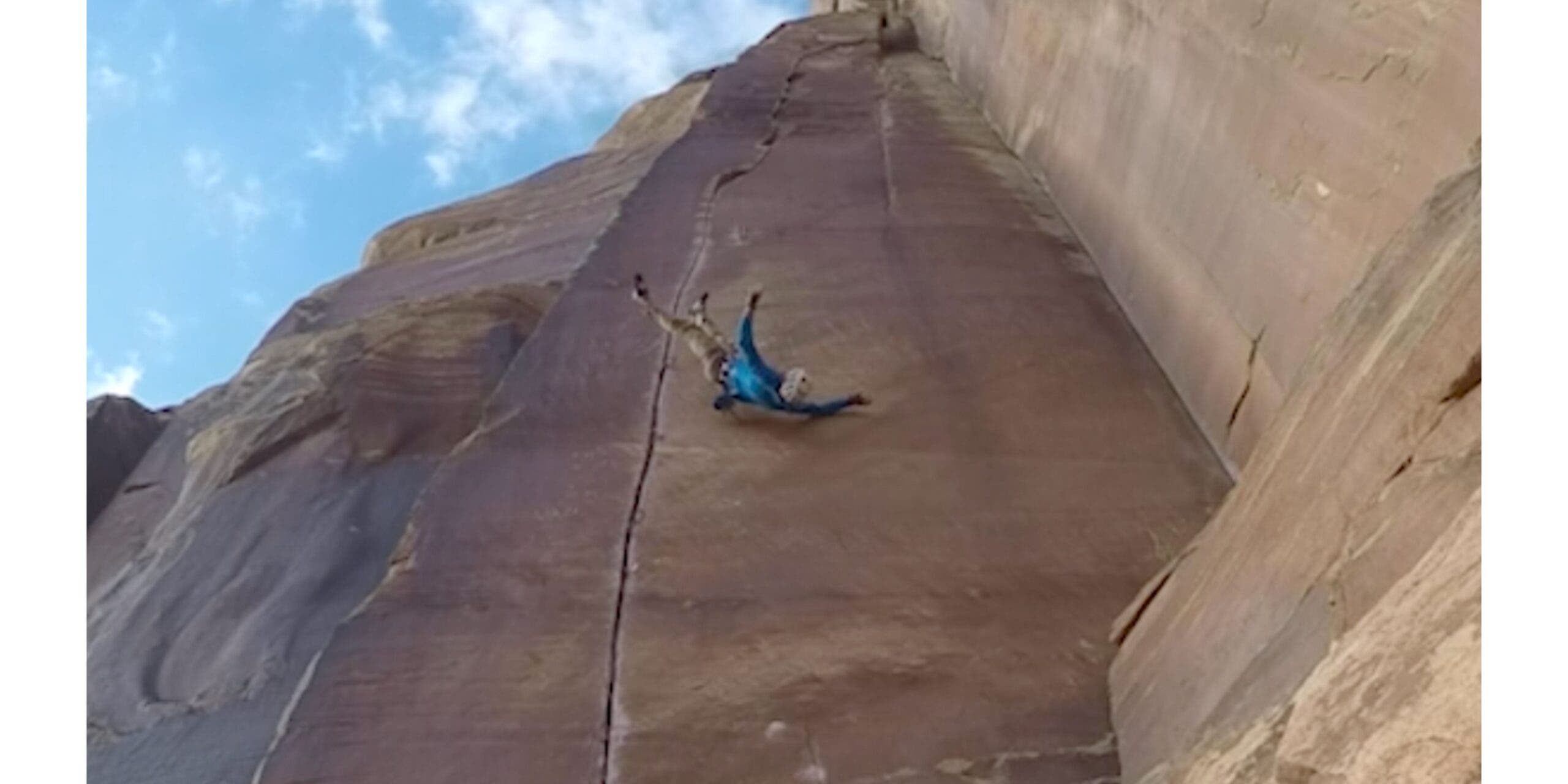 Lay Backing Weekend Whipper: Laybacking a Sandstone Crack - Climbing