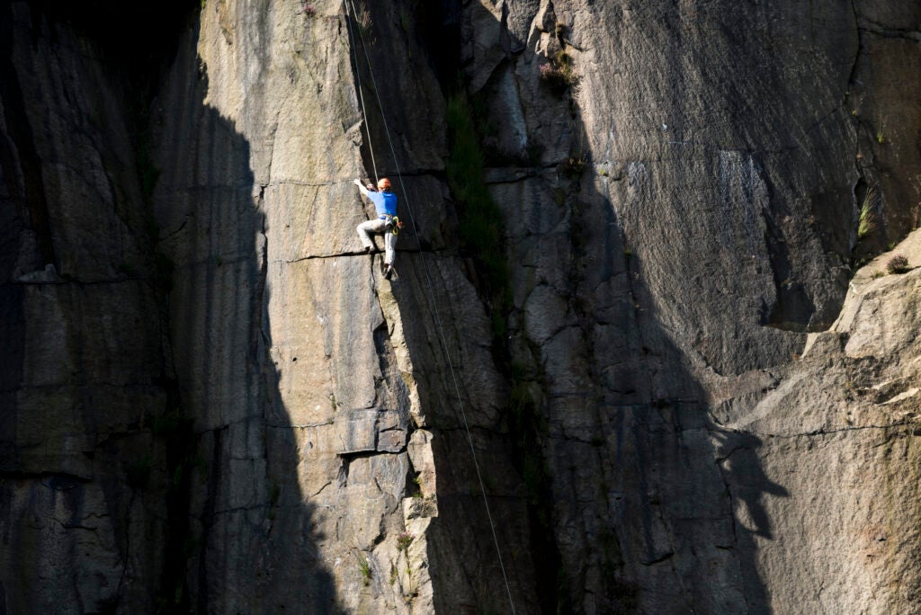 Busted Two guys, an obscure quarry, and a sledgehammer Climbing