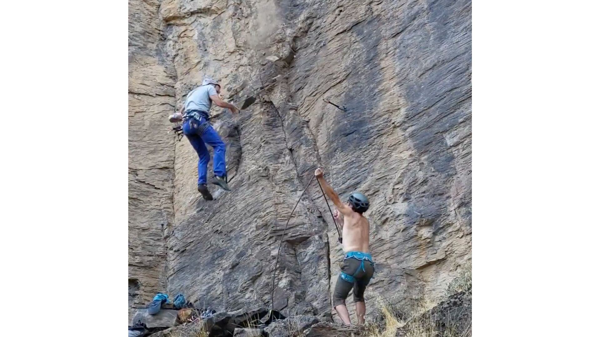 Weekend Whipper: A Broken Hold and a Dangerous Fall - Climbing