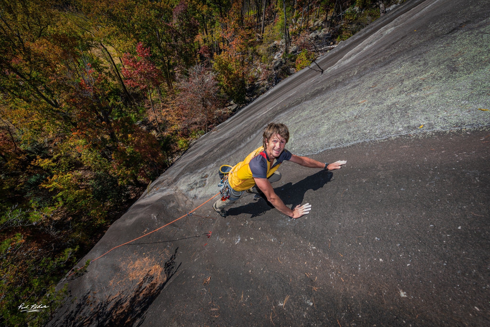 51-year-old Sets Blistering New Record on Linville Crusher- Climbing