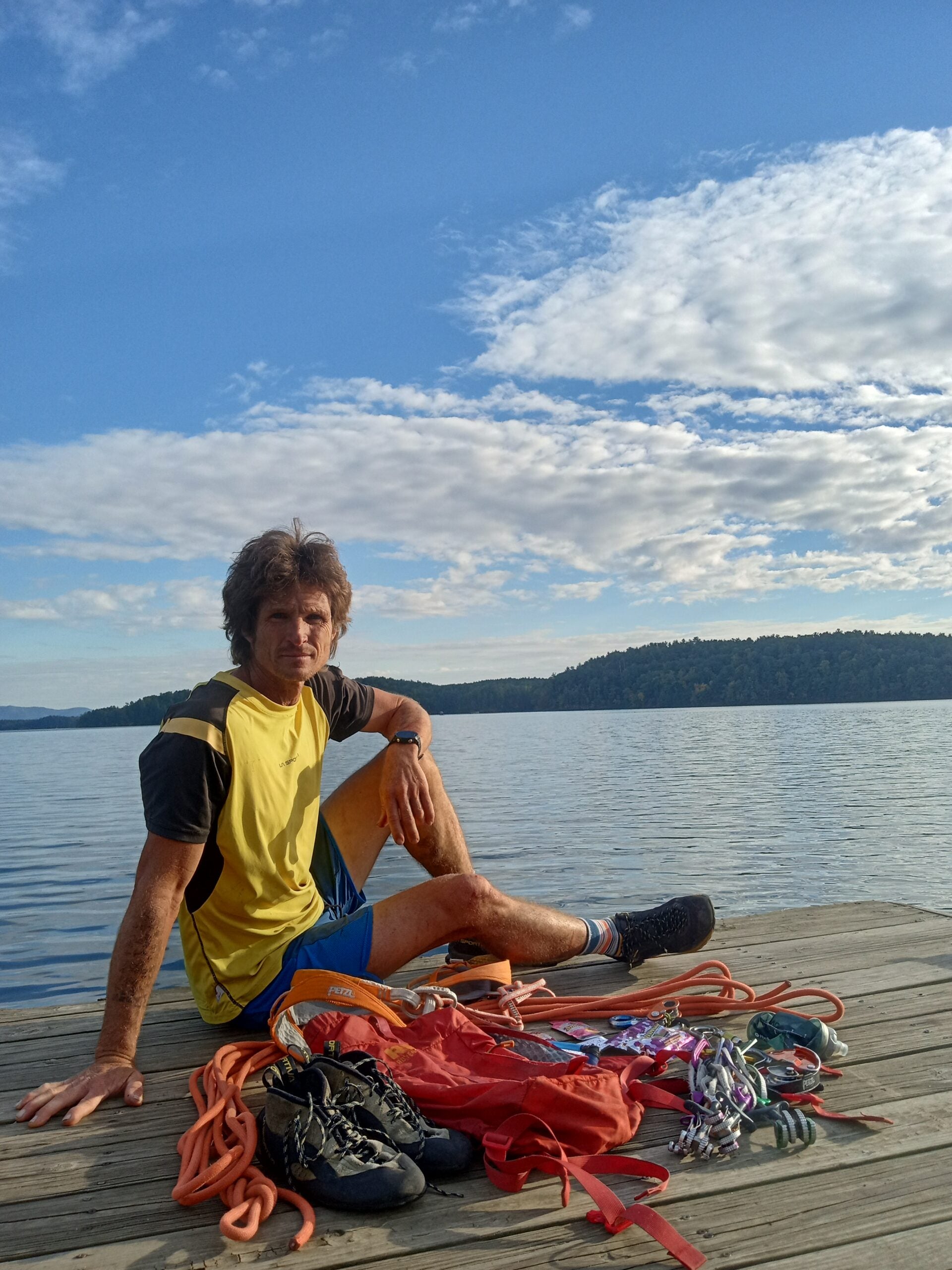 51-year-old Sets Blistering New Record on Linville Crusher- Climbing