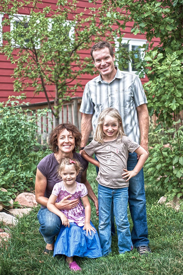 Chris Carithers and family.