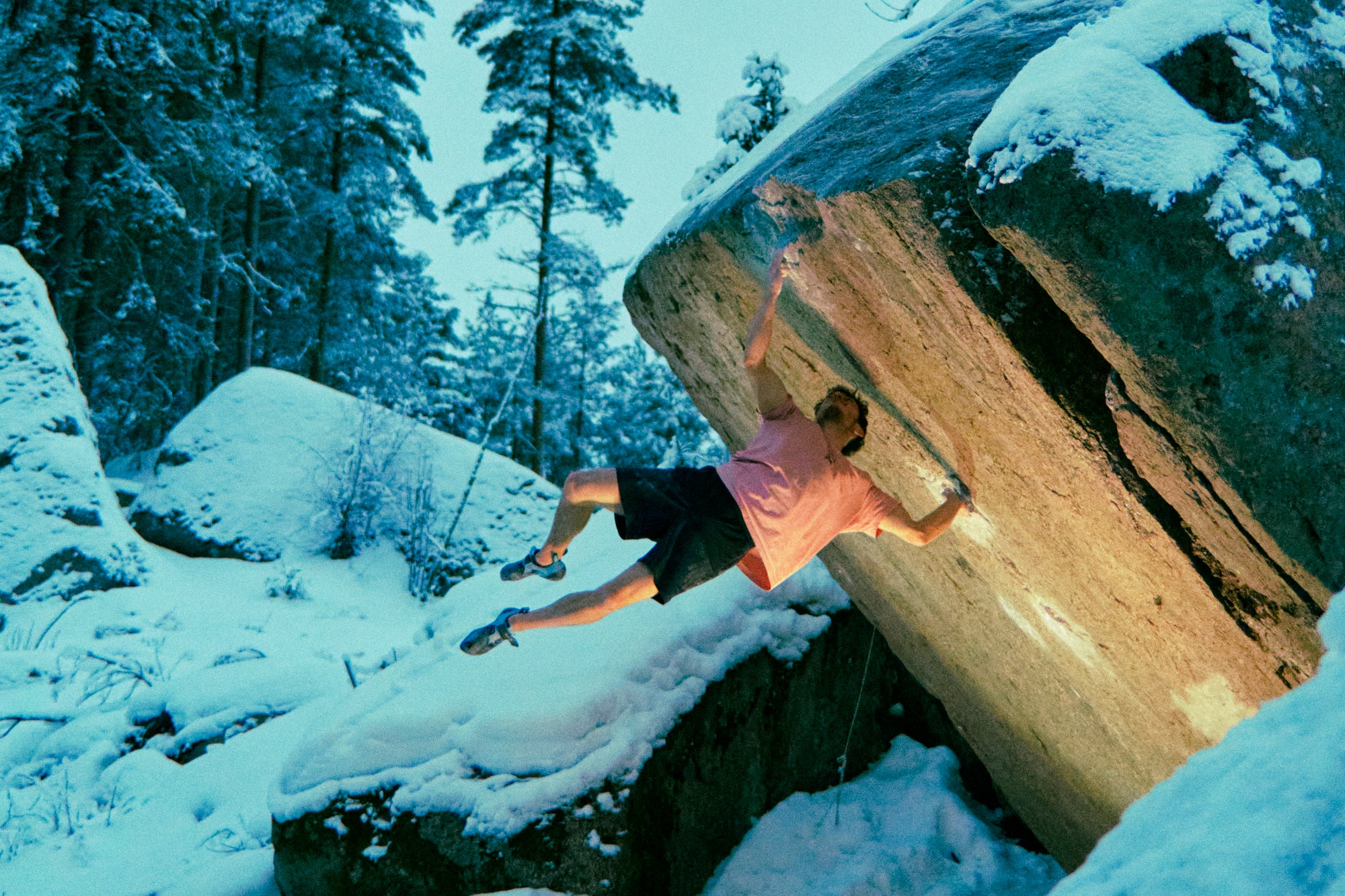 Simon Lorenzi Claims the 3rd Ascent of Burden of Dreams (V17) - Climbing