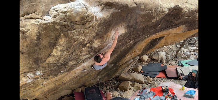 Will Bosi sticking the crux move to the sloper on Return to the Sleepwalker