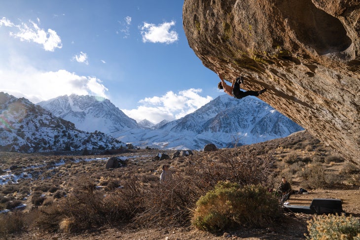 Zach Galla during a working attempt on The Process.