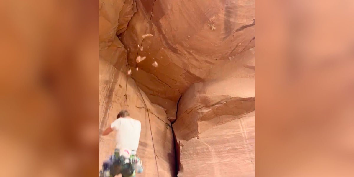 Weekend Whipper: Near Miss Convinces Climber to Buy a Helmet