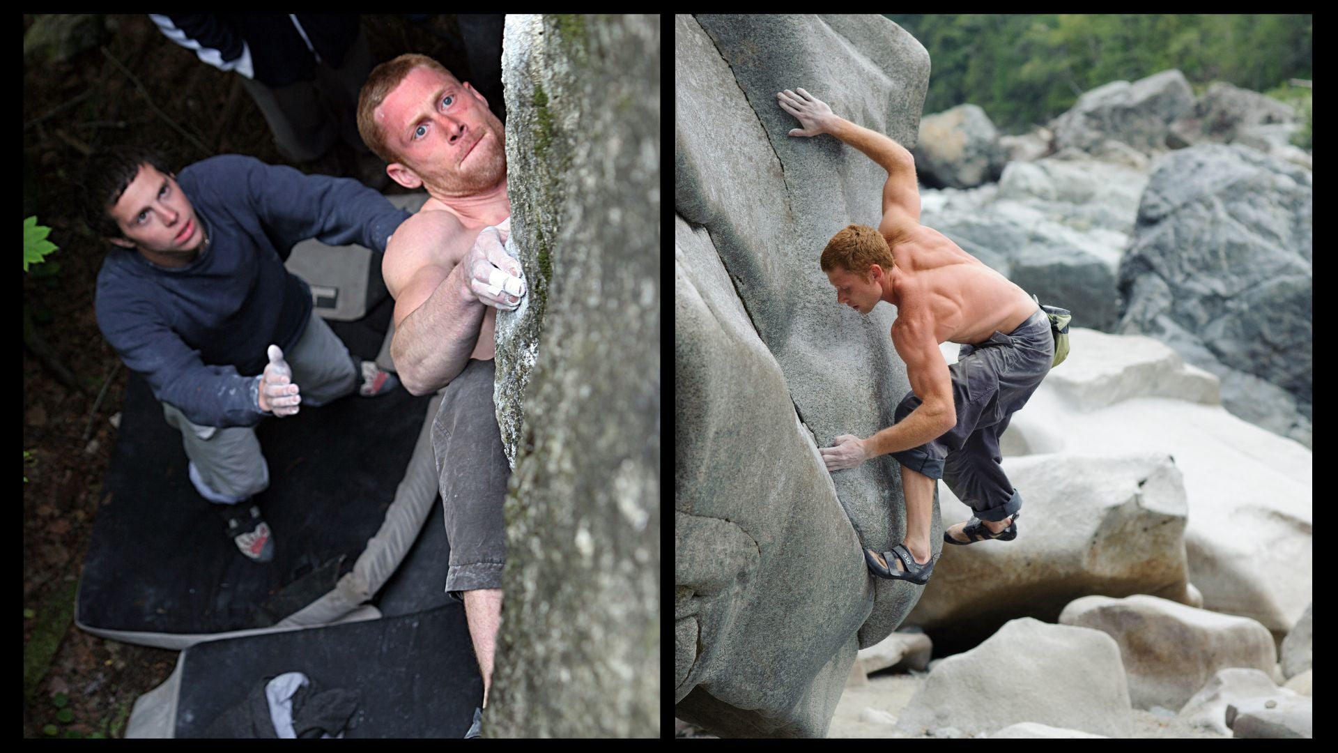 Two photos of Johnny Goicoechea.