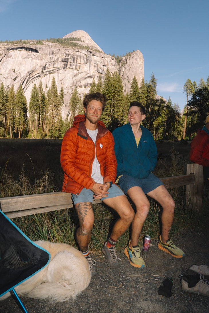 Wanish and Vaill in Yosemite.