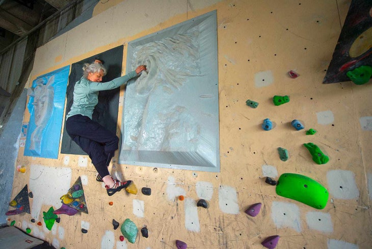 Making Indoor Climbing Holds Into Art work