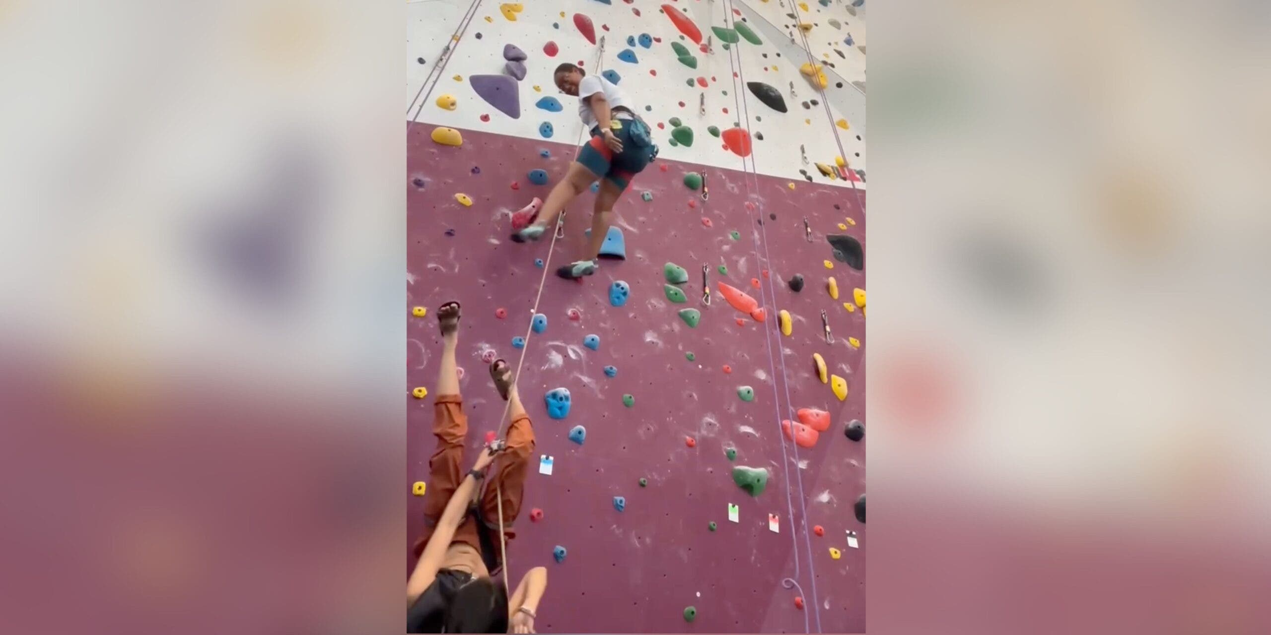 Weird Accident in Climbing Gym - Climbing