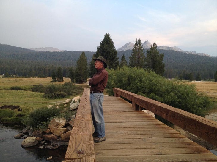 TM Herbert, enjoying the view.