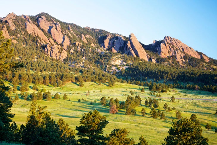 Boulder Flatirons