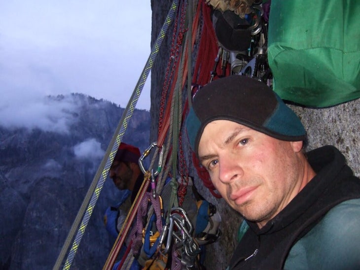 Kurt Blair big wall climbing