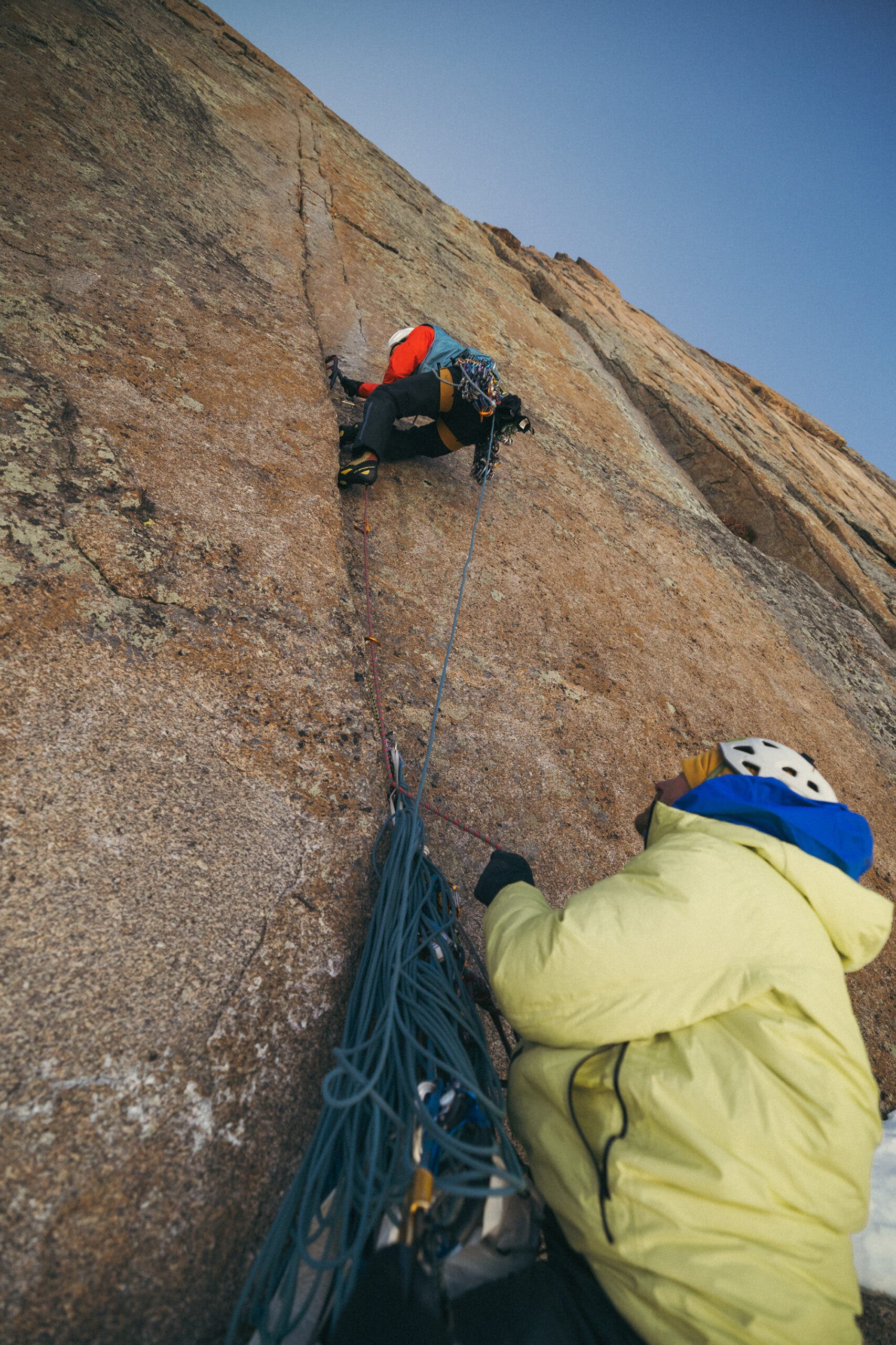 Controversial Ascent of Famous Climb in Winter - Climbing