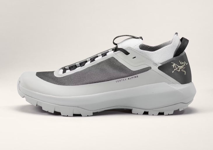The Arc'teryx Vertex Alpine running-approach shoe.
