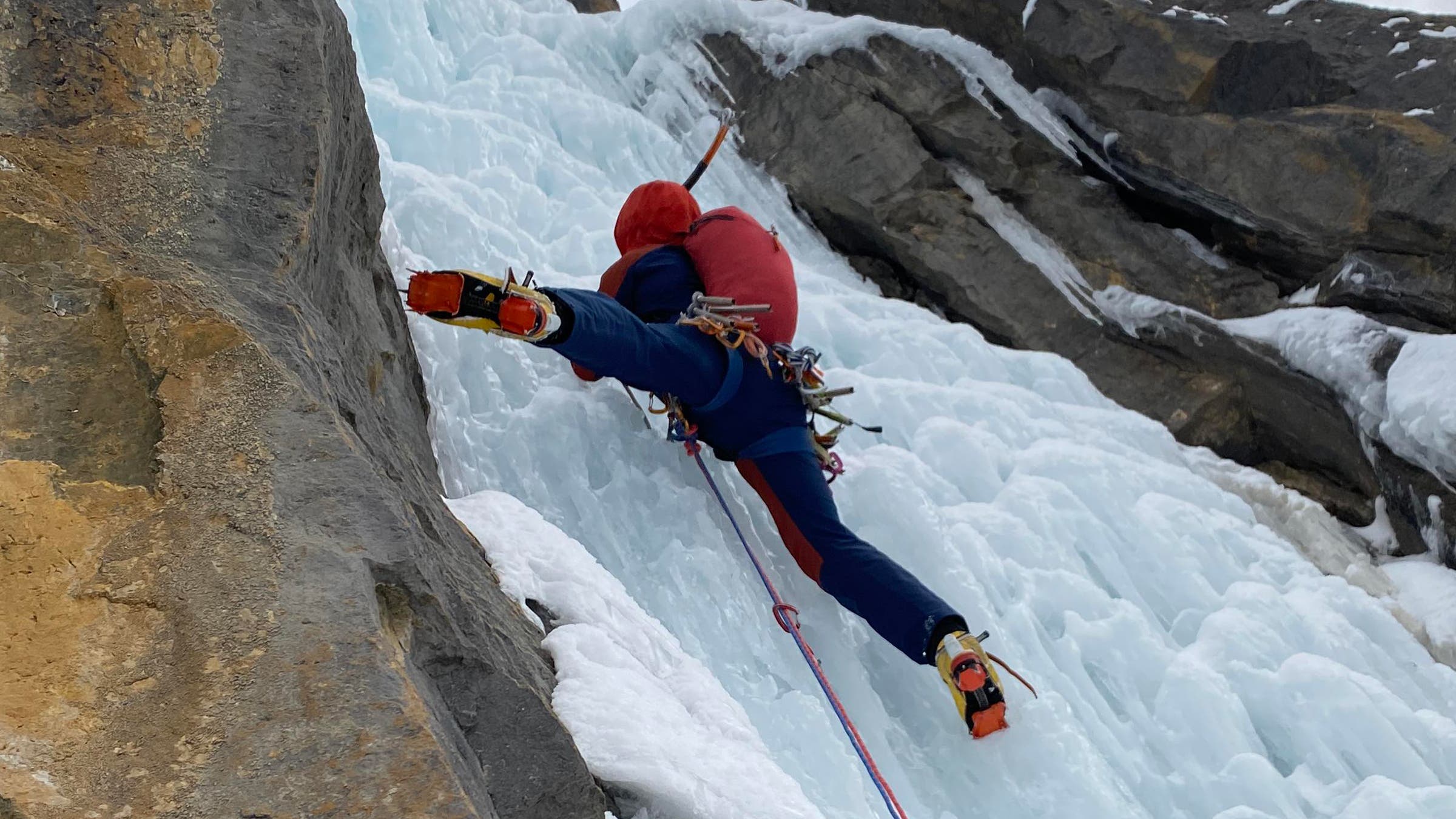 testing climbing packs