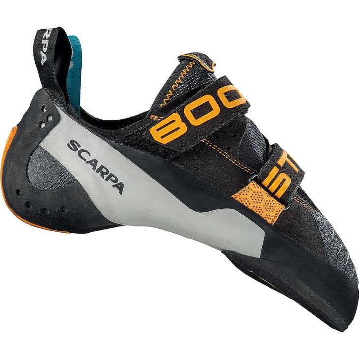 Scarpa Booster, one shoe in sale during the 4th of july climb gear sale at Backcountry.
