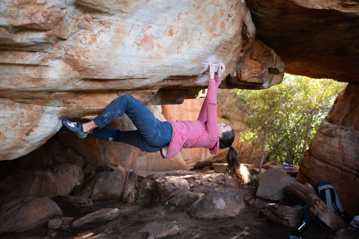 paige claassen bouldering