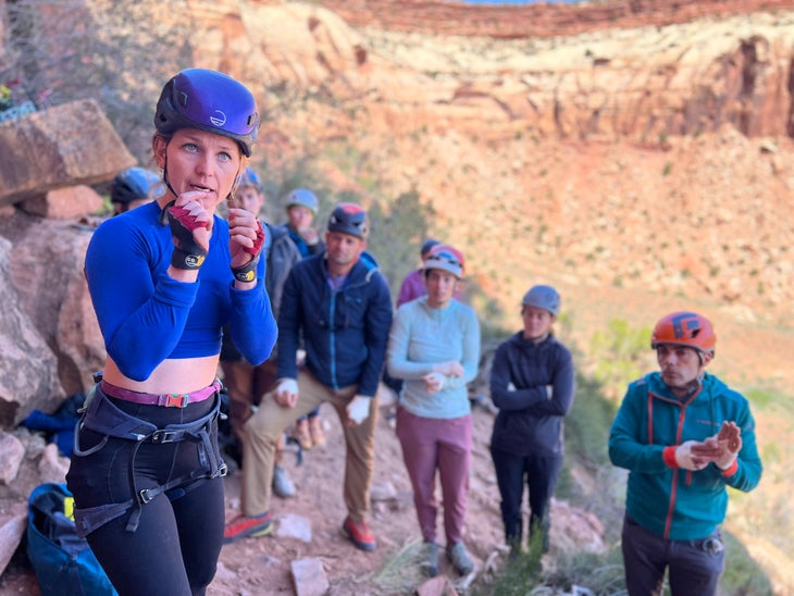 mary catharine eden teaching her crack camp