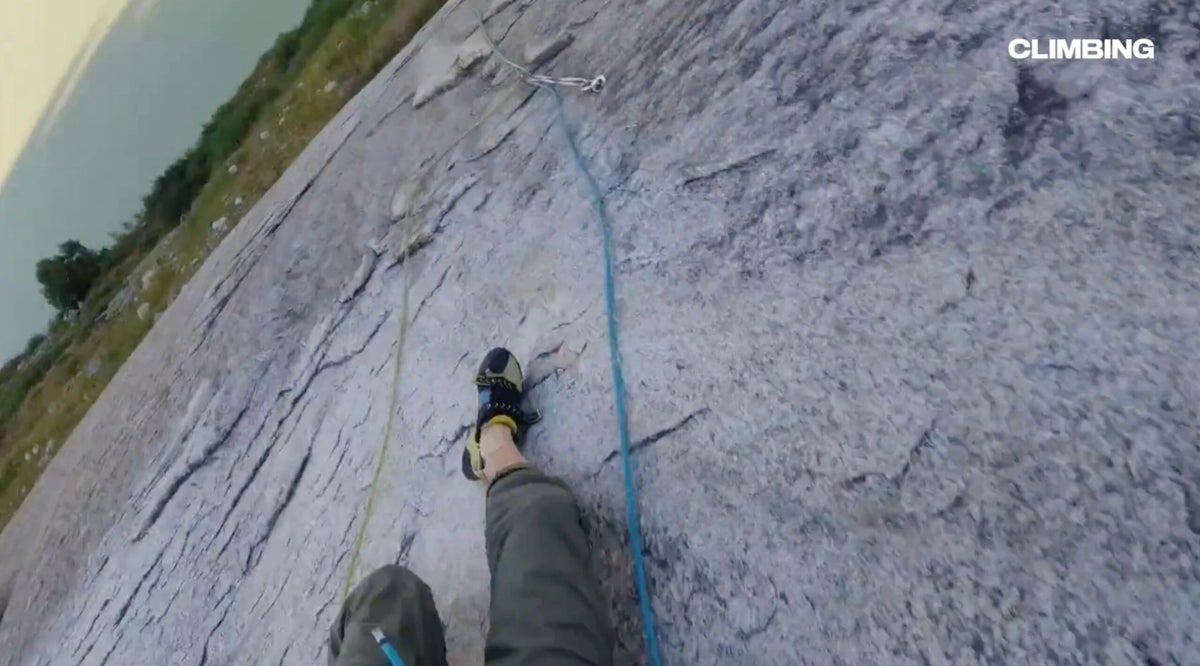 Weekend Whipper: A Slab Climber’s Worst Nightmare