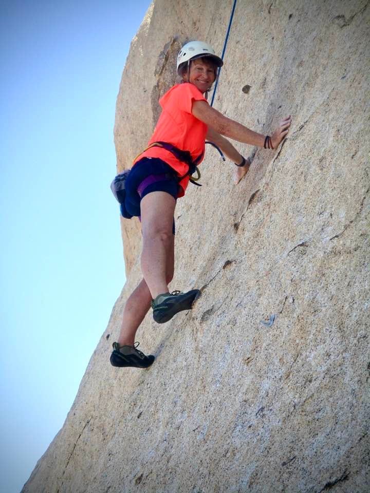 climbing in your 60s in joshua tree