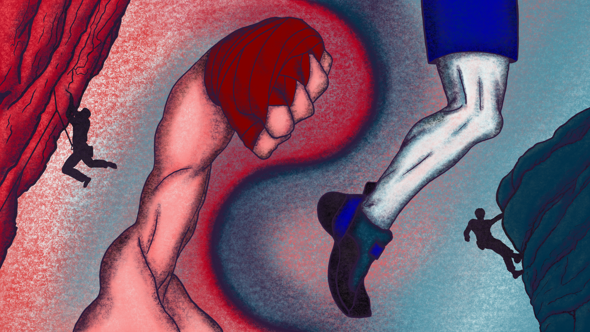 What Type of Climber Are You: A Dancer or a Fighter?