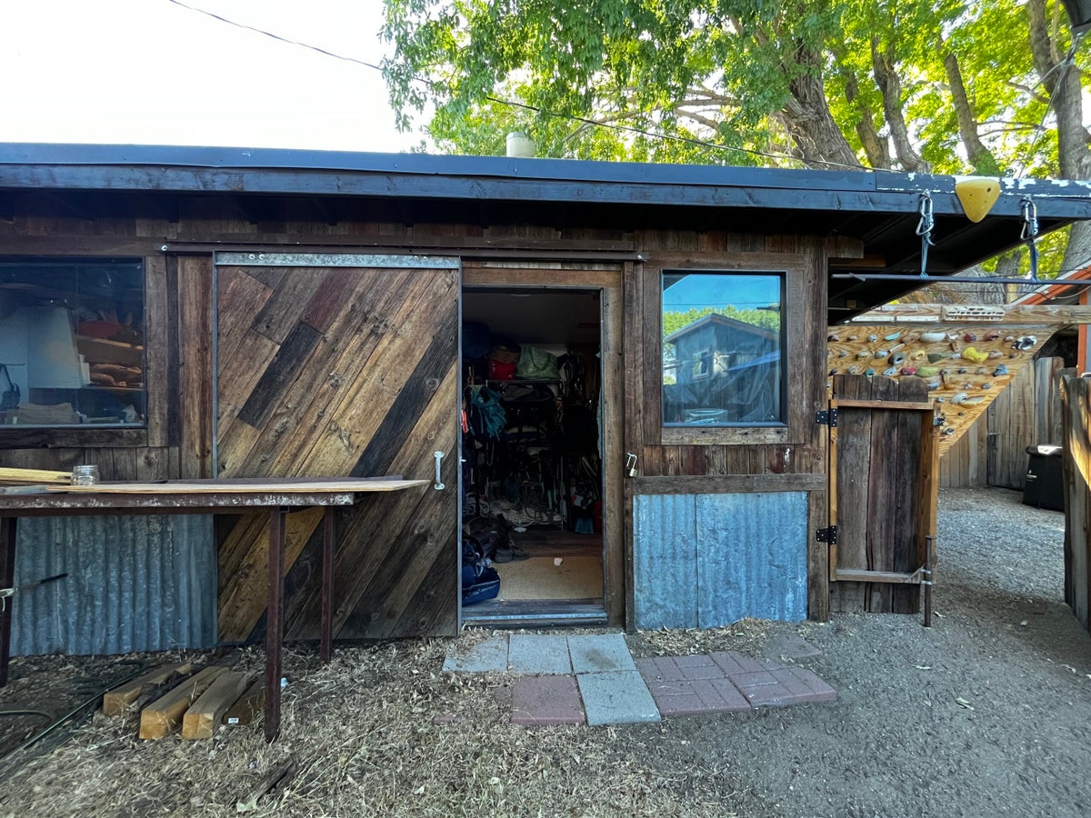 A Pro Climber’s Custom Gear Shed—and Her Favorite Things Inside It