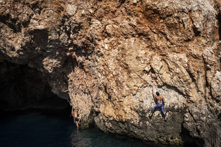 deep water soloing is good for pisces