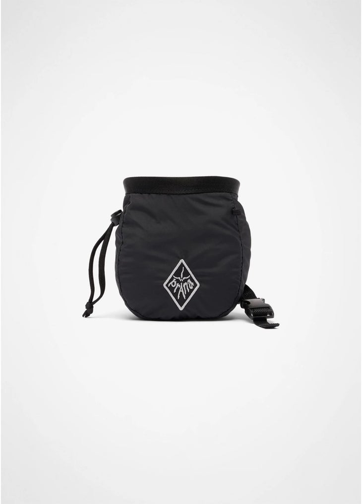 prana chalk bag in black