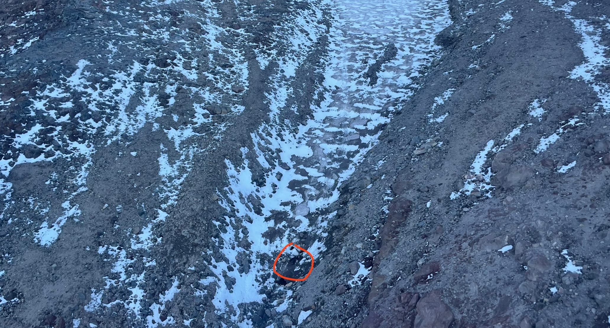 Mat Travizano's body on Mt. Shasta