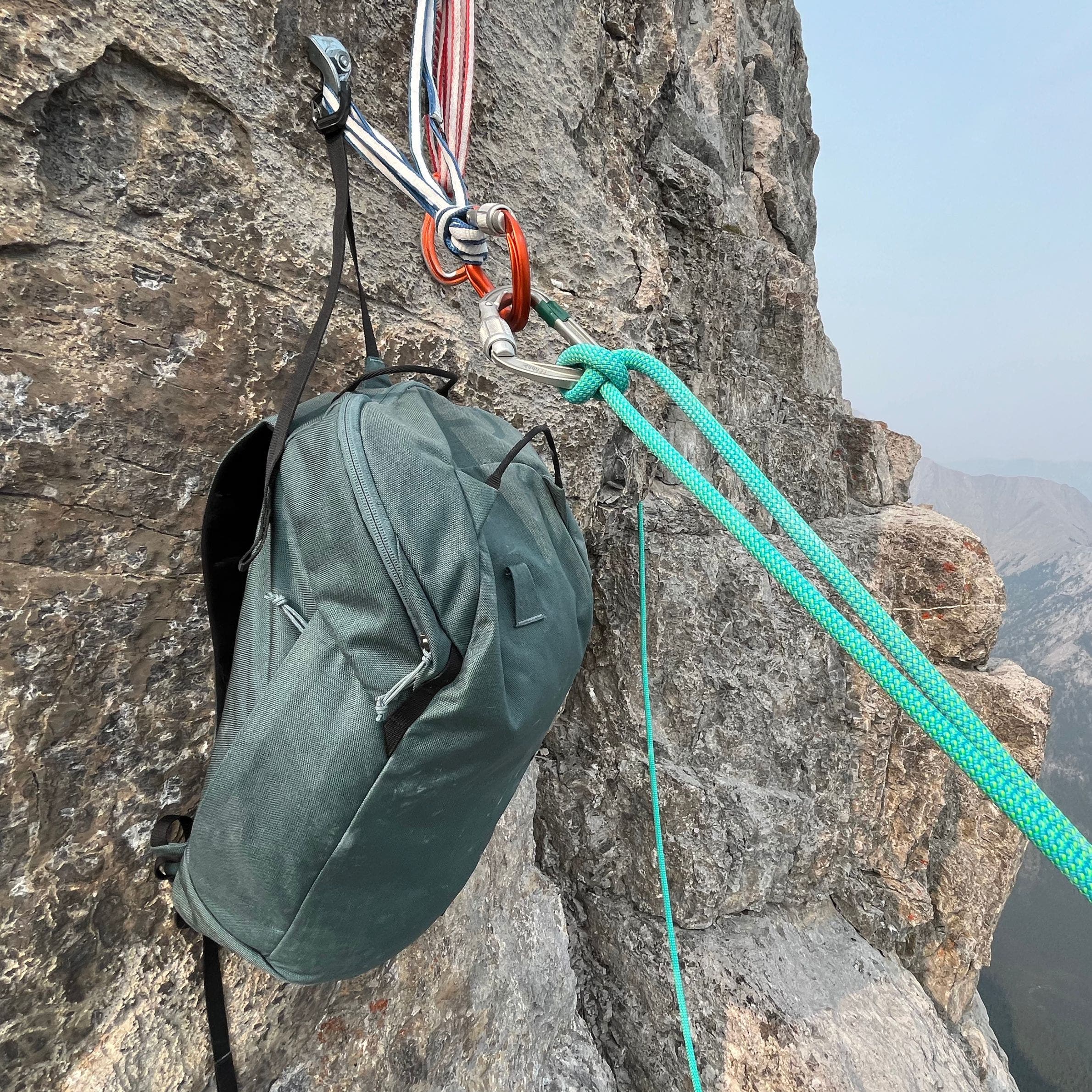 The best climbing pack for multi-pitch: Blue Ice Wadi 15L