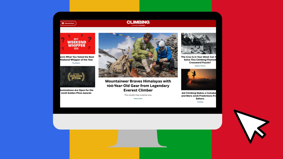 Want More Climbing? Here’s How to Add Us as a Preferred Source on Google.