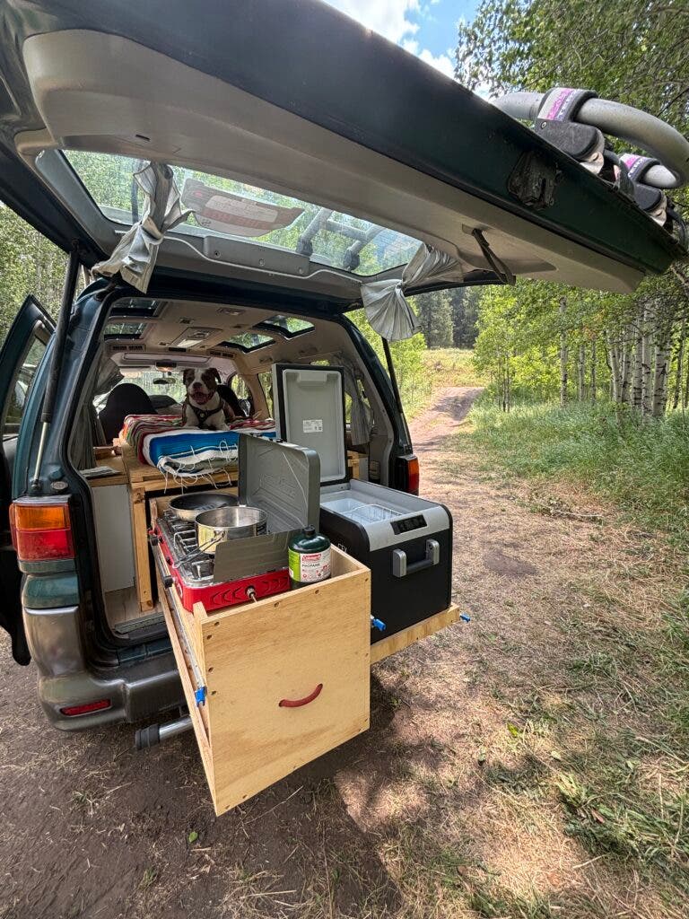 Mitsubishi Delica trunk