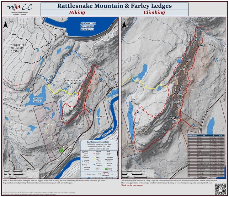 a map of farley ledges 