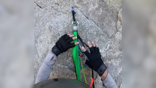 El Cap Aid Climber Survives a Bruising Fall Caused by Broken Flake