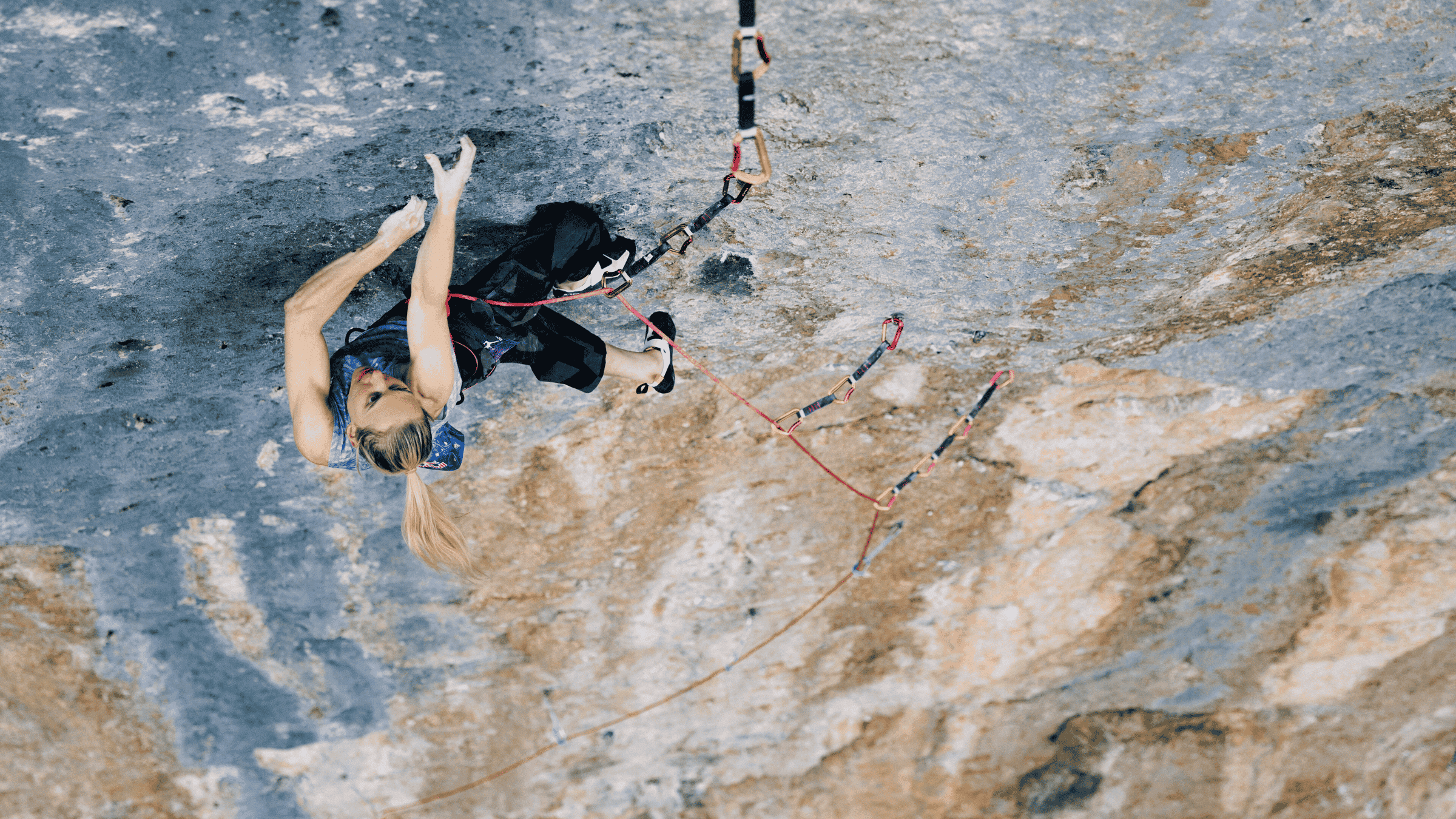 How Janja Garnbret Sent One of the World's Hardest Climbs