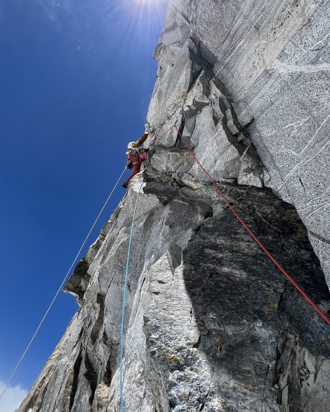 Séan Villanueva O’Driscoll dances around fractured stone Tahu Rutum.