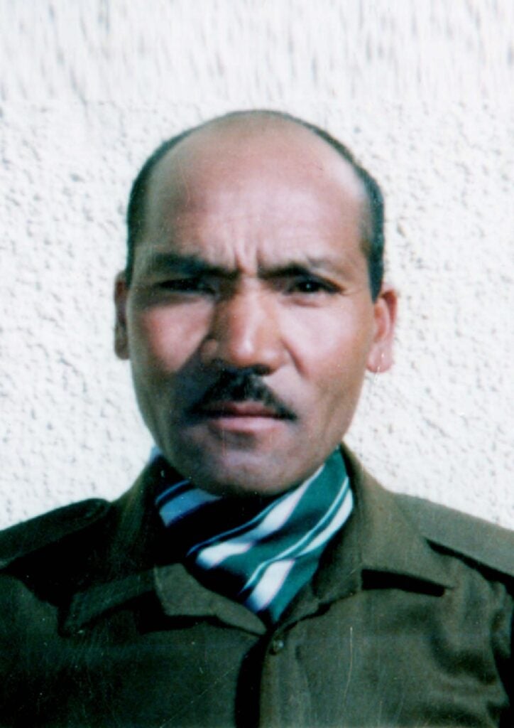 Dorje Morup portrait