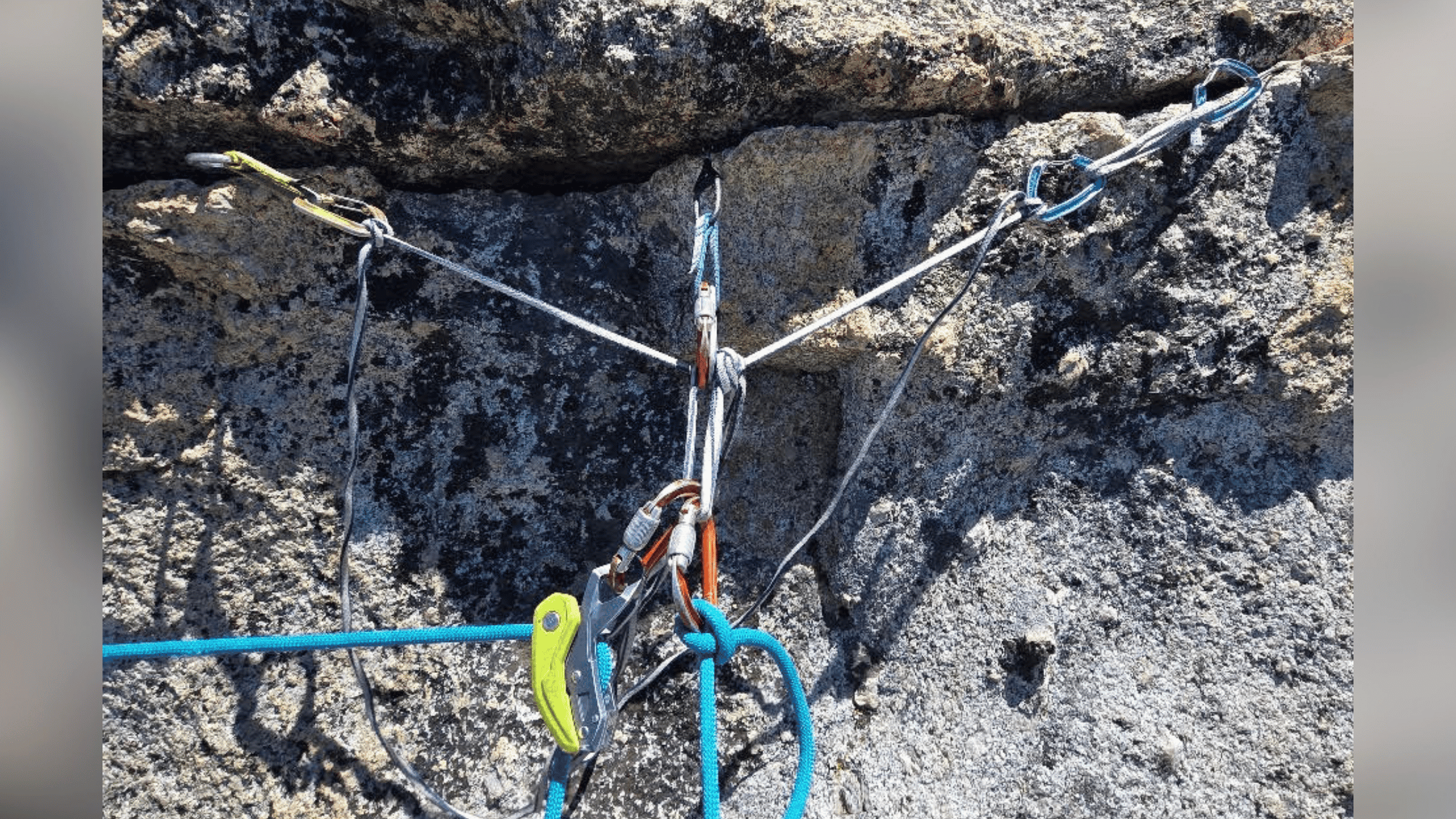 Weird Climbs Call for Weird Anchors. This One is Pretty Brilliant.