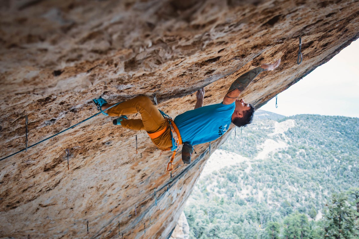 Justin Salas Becomes the First Visually Impaired Athlete to Climb 5.13c