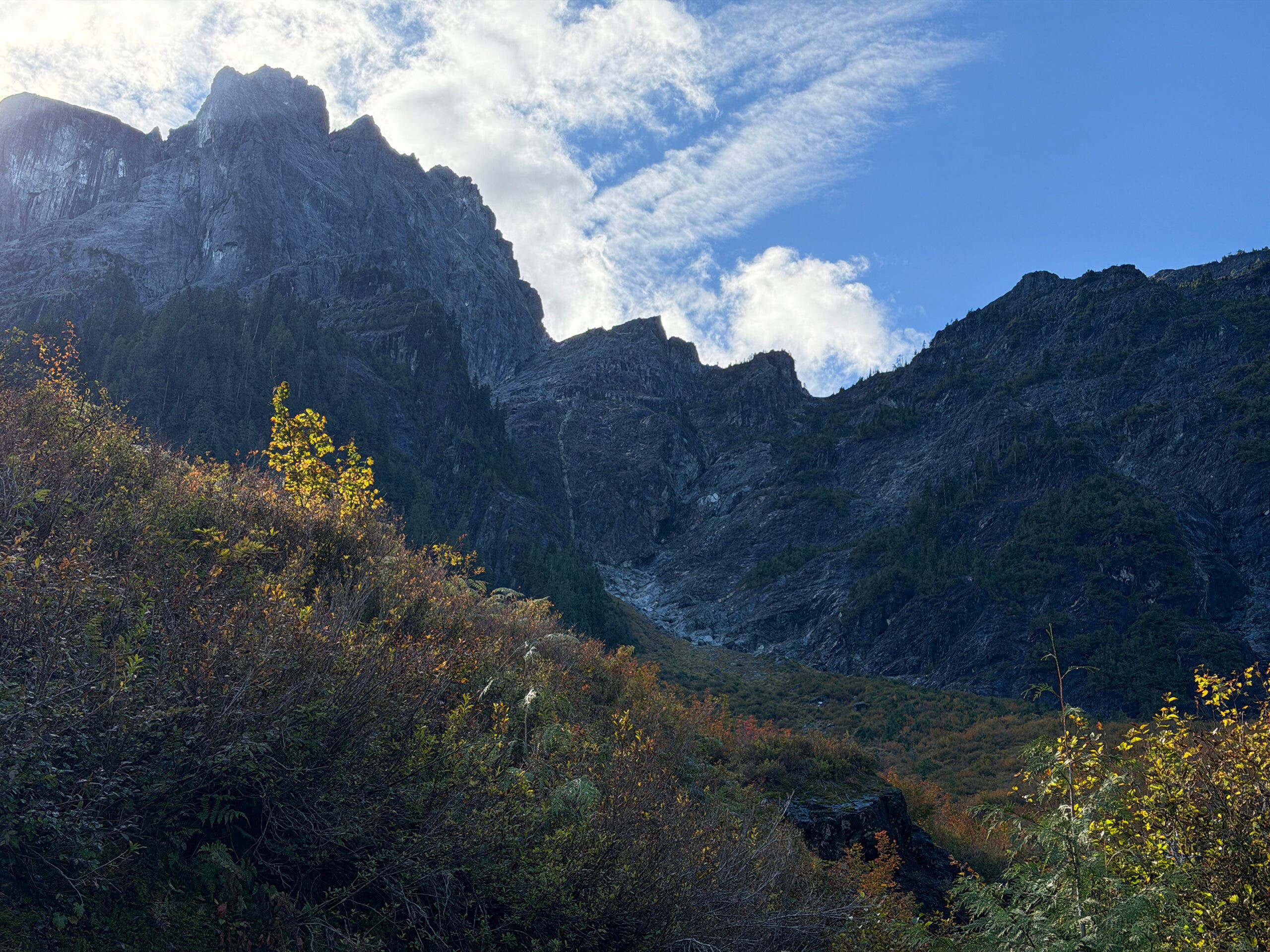 'White Dyke,' as viewed from the approach