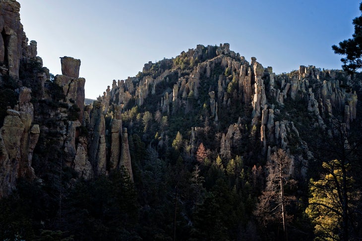 pinnacles and spires