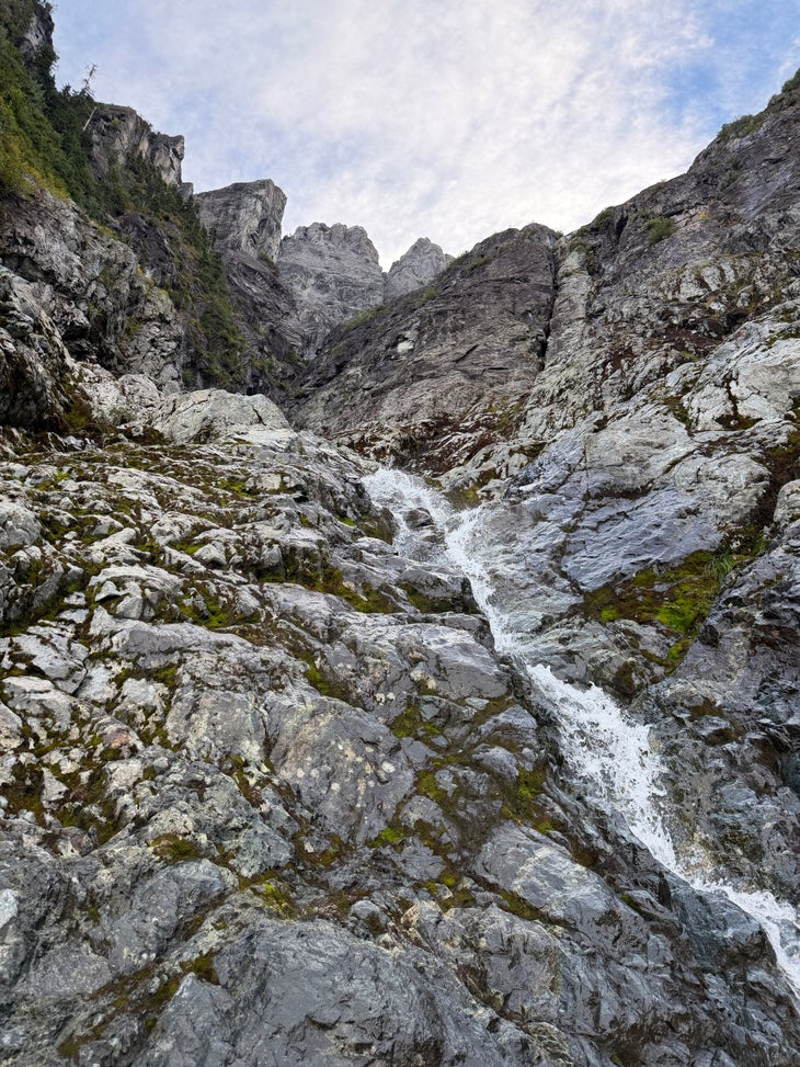 The start of the 'White Dyke' scramble